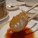 南園 - [料理] 松の実入り精進蒸し餃子 アップ♪ｗ ①