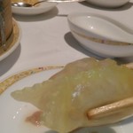 南園 - [料理] 干し貝柱と海老入り魚型蒸し餃子 アップ♪ｗ ①