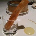 南園 - [料理] 海老と魚すり身入り春巻き (辛子マヨネーズ添え) 全景♪ｗ ①