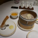 南園 - [料理] 海老と魚すり身入り春巻き & 点心セット 全景♪ｗ