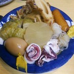 若鰤 - おでん盛合せ