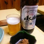 瓶ビール（大）　600円　