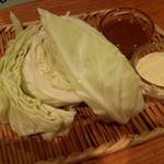 串天ぷら　段々屋 - お通し。