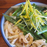 東京うどん 一将 - きざみ菜っ葉うどん