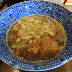 2016年11月13日(日)　濃厚豚骨魚介つけ麺(麺200g)800円　つけ出汁