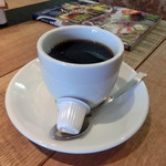 Cafe Parc - ドリンクセット（300円）のホットコーヒー