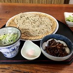 そば処　ゆたかや - 十割蕎麦（1,100円）