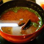 吉むら - 赤だし　シジミ入り