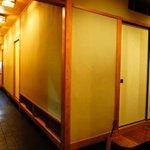 吉むら - 店内　個室なのかな？座敷席