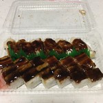 穴子のにぎり、穴子箱