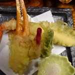せきのや - 松葉がに天麩羅