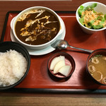 Wafuu resutoram marumatsu - ビーフシチュー定食