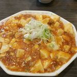 北海 - 麻婆豆腐 600円。少し餡が強めです。