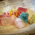 米倉 - 16.9月 造り 鯛 車海老 メジマグロ