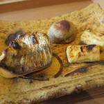 米倉 - 16.9月 焼き物 マナガツオ 栗味噌焼き 湯葉