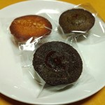 カプセルモンスター - フィナンシェ(チョコ､塩とラム､抹茶)