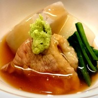 懐石 斉藤 - 合鴨と聖護院かぶ