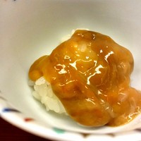 懐石 斉藤 - このわたの飯蒸し