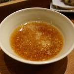 地酒とそば・京風おでん 三間堂 - [料理] 天つゆ (薬味あり) アップ♪ｗ