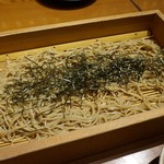 地酒とそば・京風おでん 三間堂 - [料理] 韃靼(だったん)蕎麦 蒸籠 全景♪ｗ