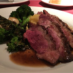 オステリア ダ ヒロキ - 七谷鴨の炭火焼、そのジュで