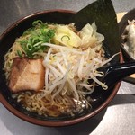 拉麺福徳 - 醤油ラーメン５００円