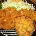 とんかつ食堂　澤亭 - カツUP「ロース＆ヒレ」