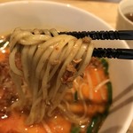 麺家 獅子丸 - 麺　リフト