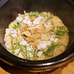 Mitsu Yasu - 鱧と松茸の炊込みご飯