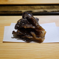 御料理 光安 - 山形県産の天然舞茸の揚げ物