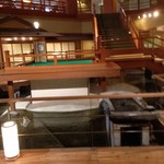 大川荘 - ロビーからの風景