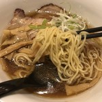 menyaisshin - 鯵そば　750円