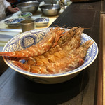 う越貞 - ガス海老　でかい！