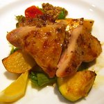 アランチャ・デル・ソーレ - （08/7夜）岩手産ホロホロ鶏の網焼き