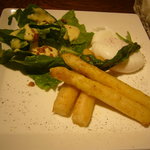 Zoshigaya miyabi - ホワイトアスパラガスのサラダでございます
