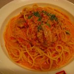 クリーム系のパスタ