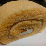 Okashi no Ie Kamakura Ogawa Ken Totsuka Ten - 鎌倉ロールケーキ(ホール買いしたものを1/3カット)
