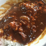 カレー幸 - 追加でハヤシのルーをいただきました。