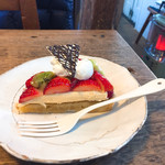 YATSUDOKIYA CAFE - 季節のタルト