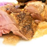 イルキアーロ - 京都亀岡産の鴨は噛みごたえアリ。