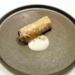 イルキアーロ - 栗とフォンティーナチーズのクレープ　グアンチャーレ