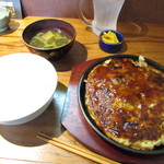 鉄板食堂マッキー - お好み焼定食