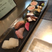 晴庵 - 刺身７点盛り