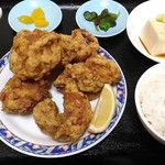 台湾料理 餃子坊 - 唐揚げランチ