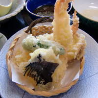 割烹 うおまん 中之島店 - 天ぷら盛り合わせ