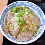 吉野家 - ねぎ塩ロース豚丼並盛