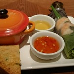 アジアンビストロ Dai - 前菜の盛合せ(3種)