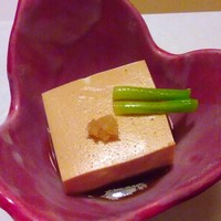 月亭 町田店 - 先付　あん肝豆腐