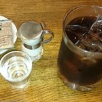 カフェ・フオンテ - アイスコーヒー（税込380円）（2016.11）