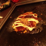 Okonomiyaki Hompo - 豚キムチ玉ハーフ
